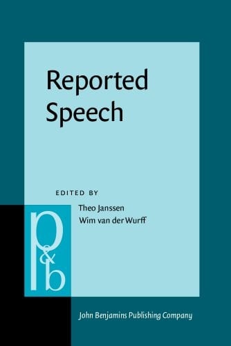 Reported Speech Forms and Functions of the Verb