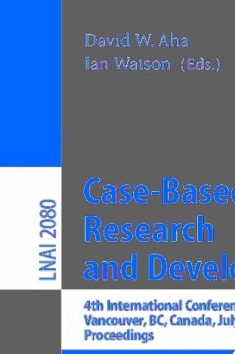 Case-Based Reasoning Research and Development