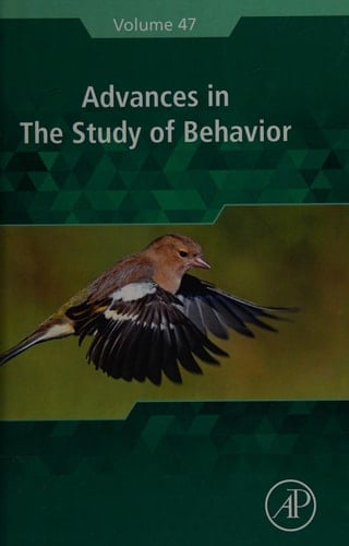 Advances in the Study of Behavior