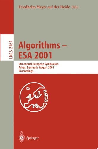 Algorithms - ESA 2001