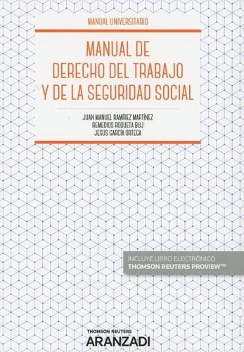 Manual de derecho del trabajo y de la Seguridad Social