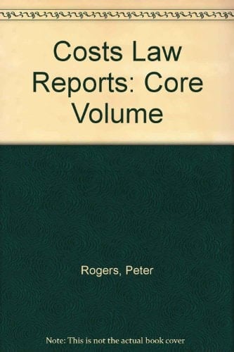 Costs Law Reports, 1925-1996