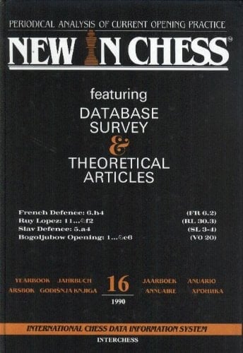 New in Chess Yearbook 16 Supplement to New in Chess Magazine