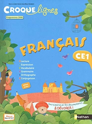 Français CE1 Programmes 2008