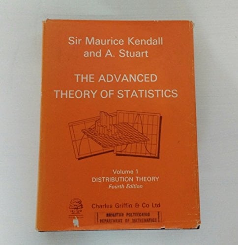 The Advanced Theory of Statistics