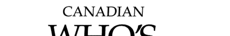 Canadian Who's Who 2003