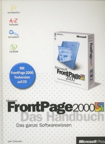 Microsoft FrontPage 2000 - das Handbuch Buch