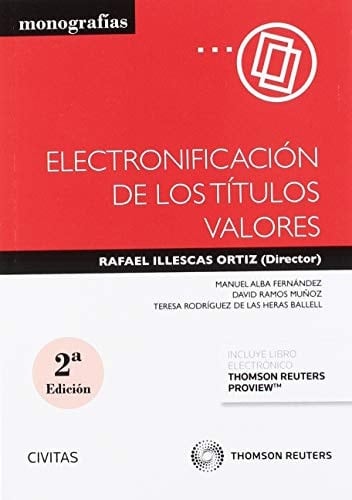 Electronificación de los títulos valores