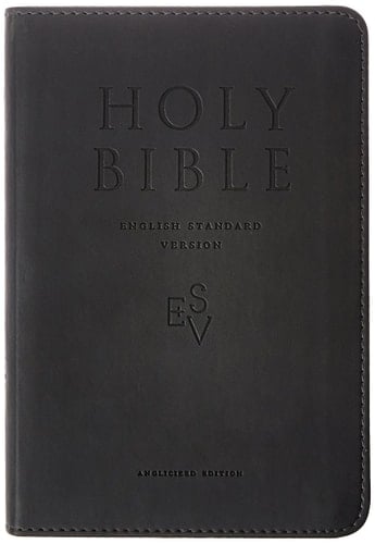 Holy Bible: English Standard Version (ESV) Anglicised Black Compact Gift Edition