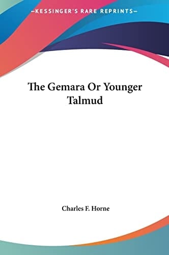 The Gemara Or Younger Talmud