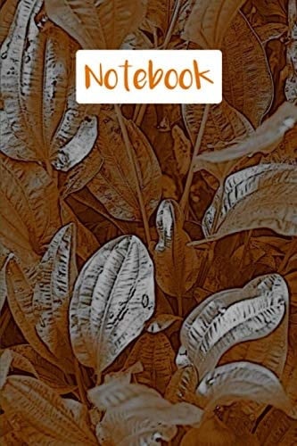 Notebook: Notizheft, Motiv: Blätter (German Edition)