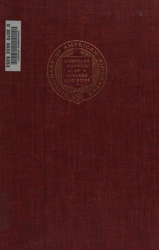 Dictionary of American Biography Supplement 1 : To December 31, 1935