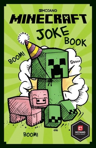 Minecraft Woodsword Chronicles and Joke Book Collection 3 Books Set (Into the Game, Night of the Bats, Joke Book)