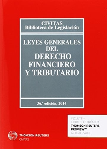 Leyes generales del derecho financiero y tributario