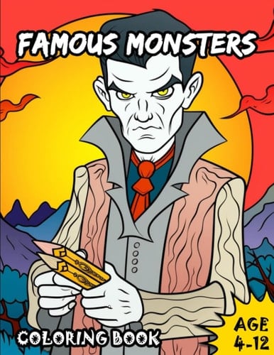 Famous Monsters: coloring book (CreActivity)