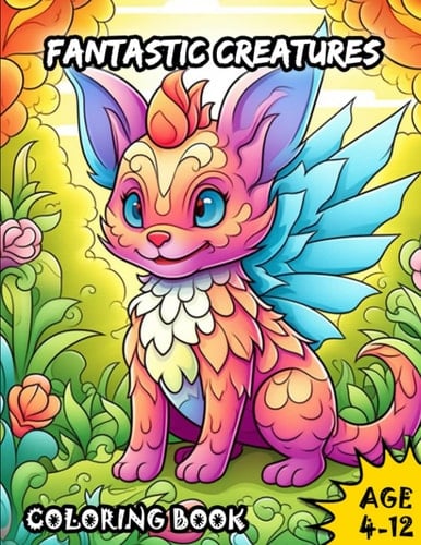 Fantastic Creatures - monsters and magical beasts: coloring book (CreActivity)