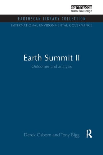 Earth Summit II Outcomes and Analysis
