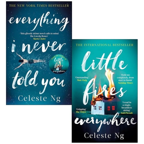Celeste Ng Collection 2 Books Set (Everything I Never Told You, Little Fires Everywhere)