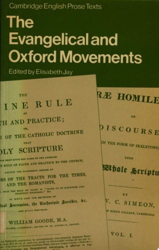 The Evangelical and Oxford Movements