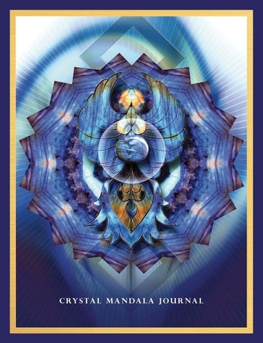 Crystal Mandala Journal Writing and Creativity Journal