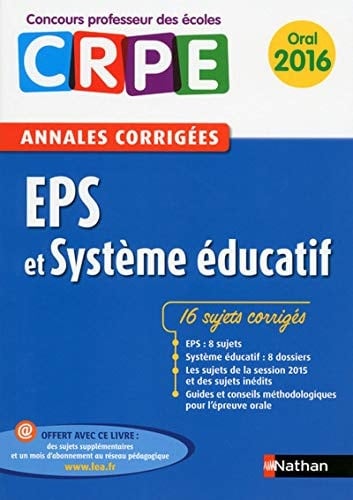 EPS et système éducatif oral 2016