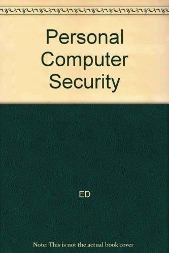 Personal Computer Security