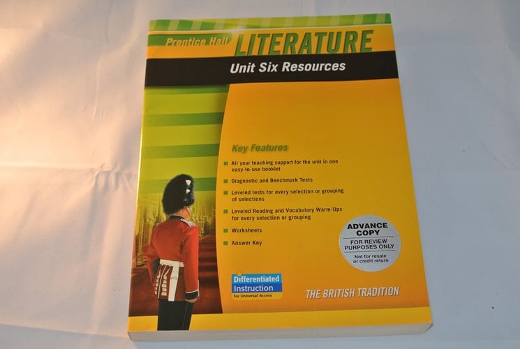 Prentice Hall Literature Language and Literacy. Grade 12
