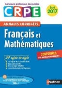 Ebook - Annales CRPE 2017 : Français Mathématiques
