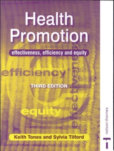 Health Promotion Effectiveness, Efficiency and Equity