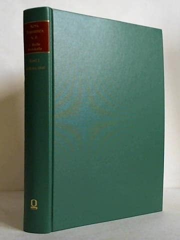 Acta borussica, neue Folge