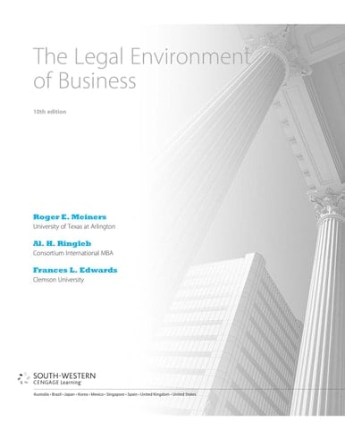 The Legal Environment of Business