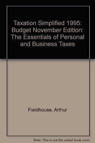 Taxation Simplified November Budget 1995