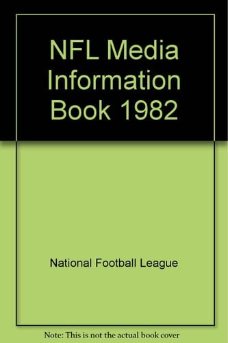 NFL Media Information Book, 1982
