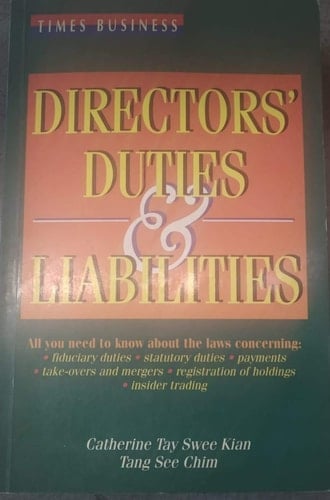 Directors' Duties & Liabilities