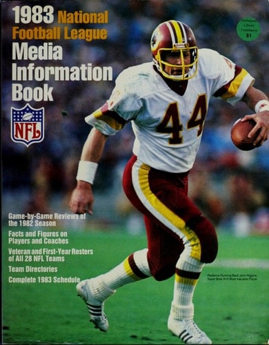 The NFL Media Information Book, 1983