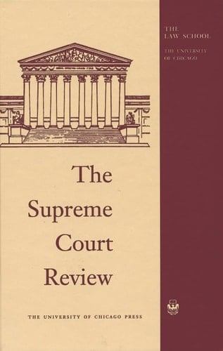 The Supreme Court Review 1999