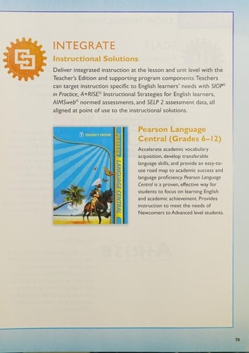 Pearson Language Central Teacher's edition. Grade 7