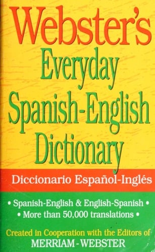 Webster's Everyday Spanish-English Dictionary