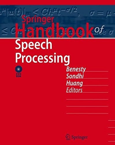 Springer Handbook of Speech Processing (Springer Handbooks)