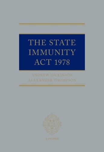 The State Immunity Act 1978