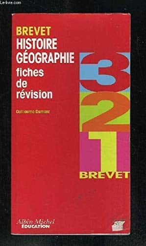 Histoire-géographie, fiches de révision