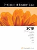 Principles of Taxation Law 2018