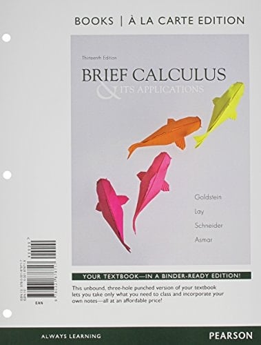 Brief Calculus & Its Applications