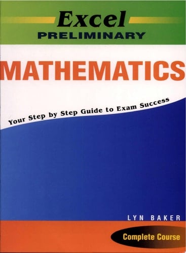 Excel Preliminary Mathematics