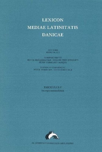 Lexicon mediae latinitatis danicae: B-continguus