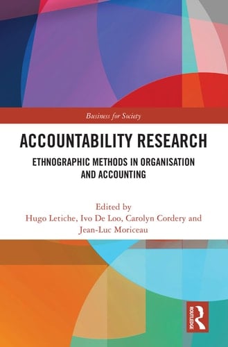 Accountability Research Ethnographic Methods in Organisation and Accounting