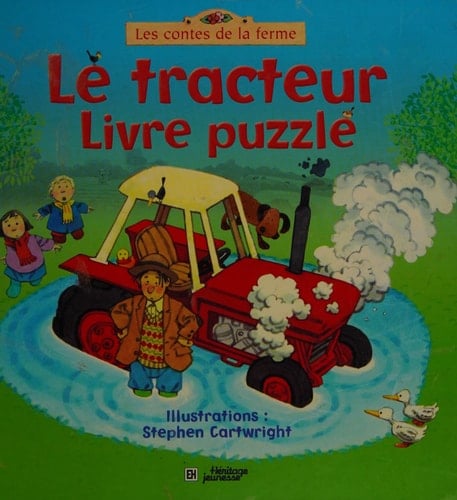 Le tracteur livre puzzle