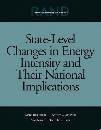 State-Level Changes in Energy Intensity and Their National Implications