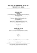 DTV Staff Discussion Draft of the DTV Transition Act Of 2005