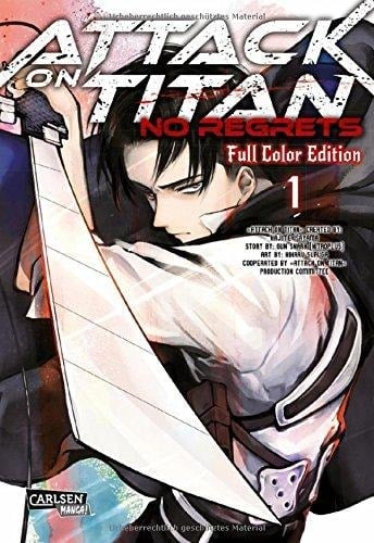 Attack On Titan - No Regrets Full Colour Edition 1 Full Color Edition